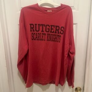 Rutgers Scarlet Knights Red Long Sleeve Shirt